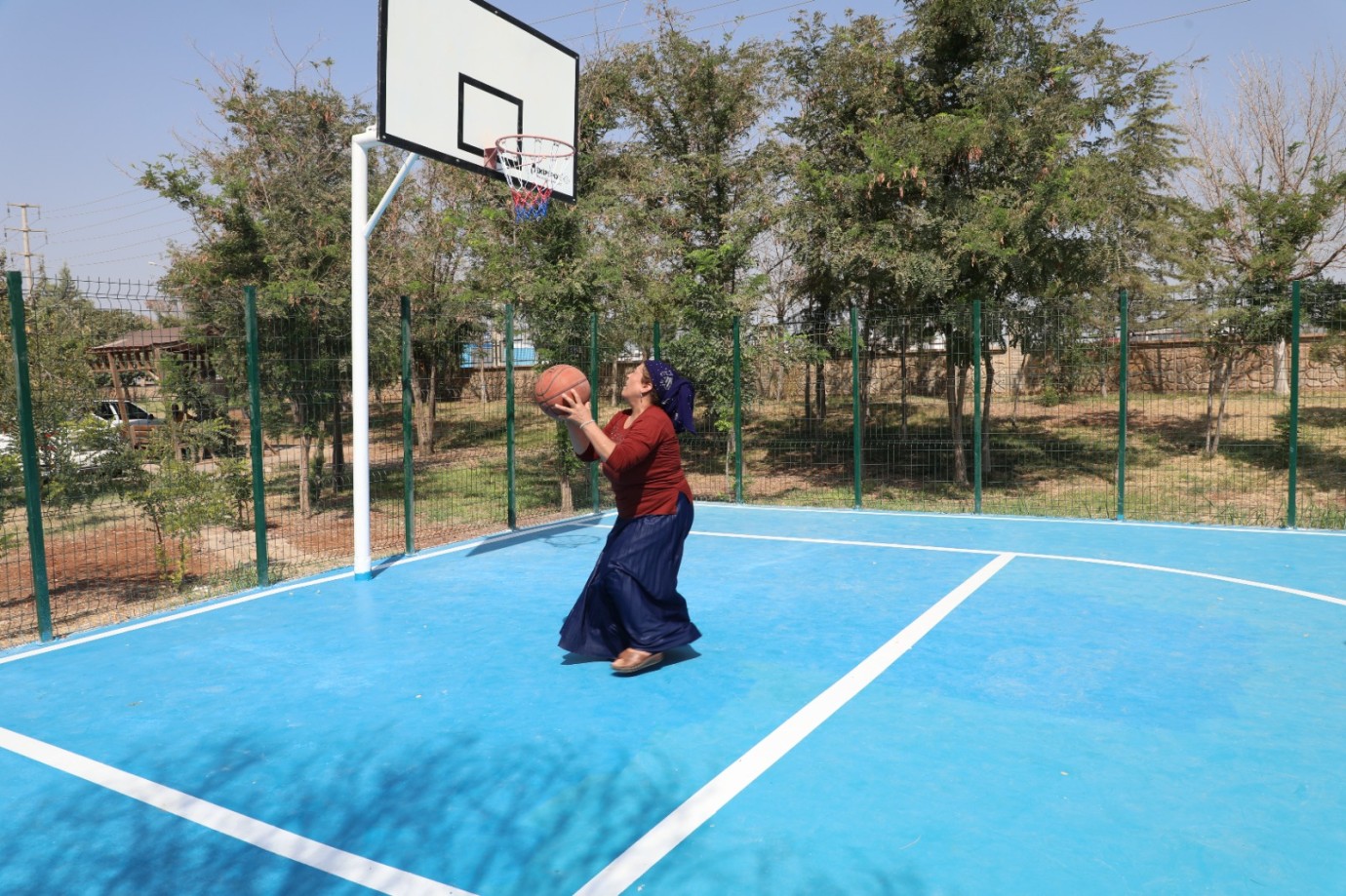 TRSM DANIŞANLARINA ÖZEL SPOR ALANI YENİLENDİ
