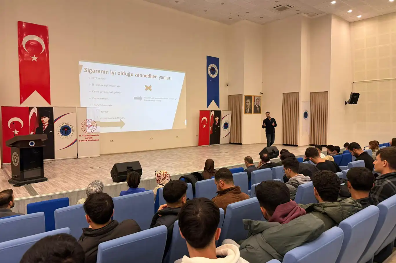 Batman’da Esnaflara Tütünün Zararları Eğitimi