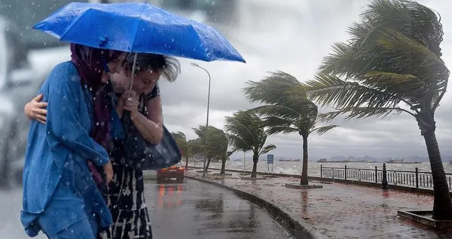 Meteoroloji’den kritik uyarılar! Kuvvetli yağış, fırtına ve toz taşınımı