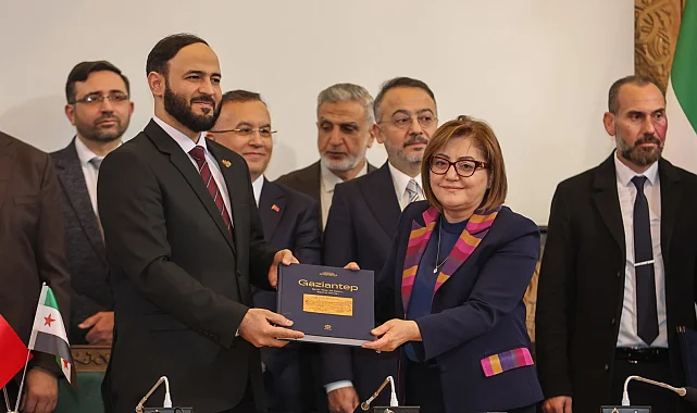 Gaziantep’ten Halep’e Yeşil Alan ve Ulaşım Desteği