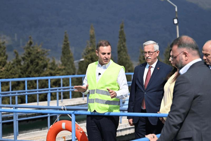Başkan Akın, Erdek İçme Suyu Arıtma Tesisi’nin Kapasitesini Artıracak