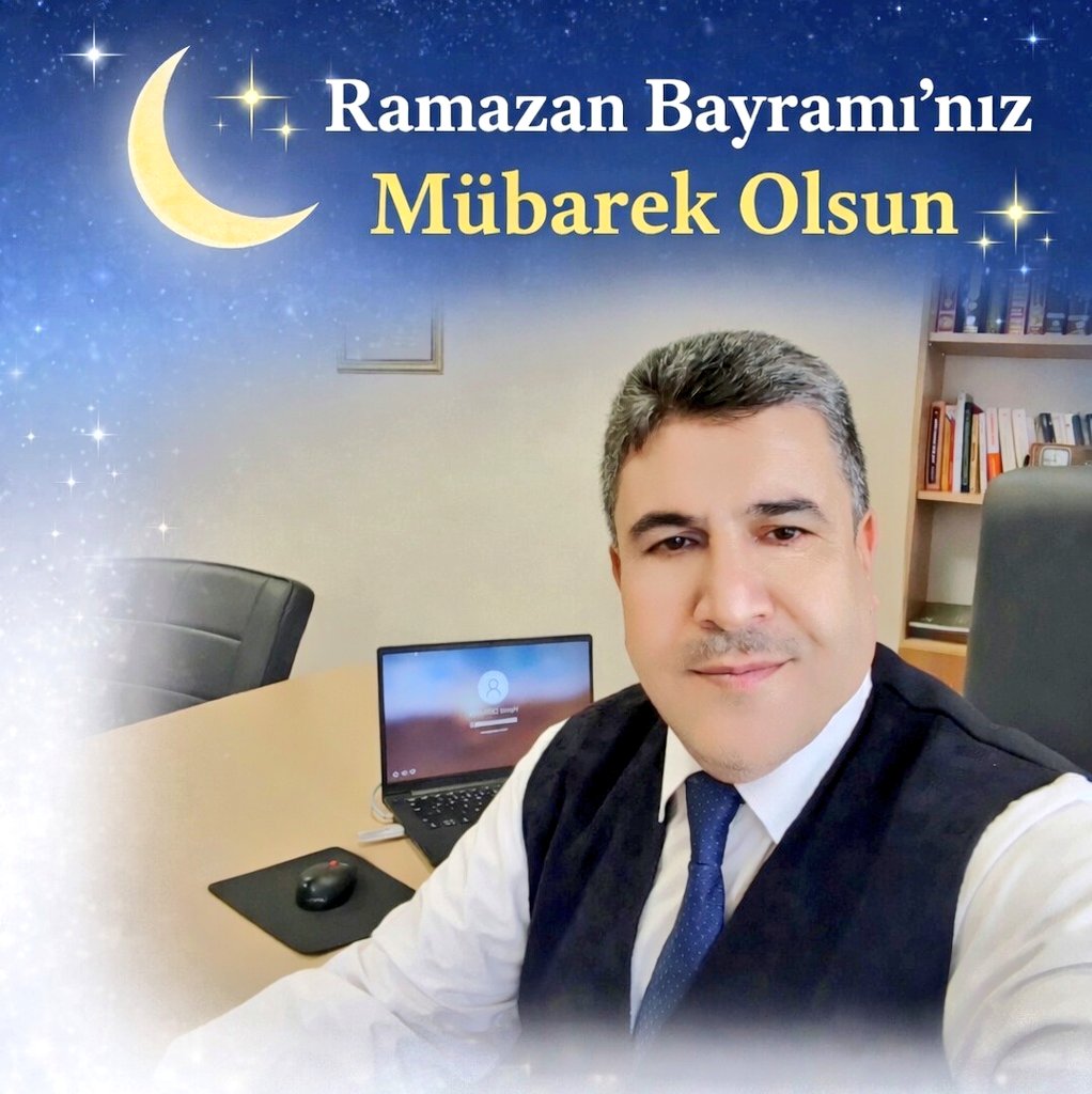 Şanlıurfa Gençlik Merkezi Müdürü Hamit Derman'dan Ramazan Bayramı Mesajı