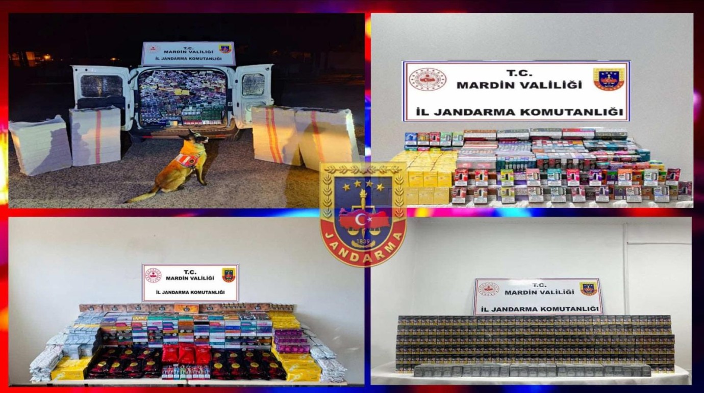 Mardin’de Kaçak Sigara ve Tütün Operasyonu: 15 Günde 32 Bin Paket Ele Geçirildi