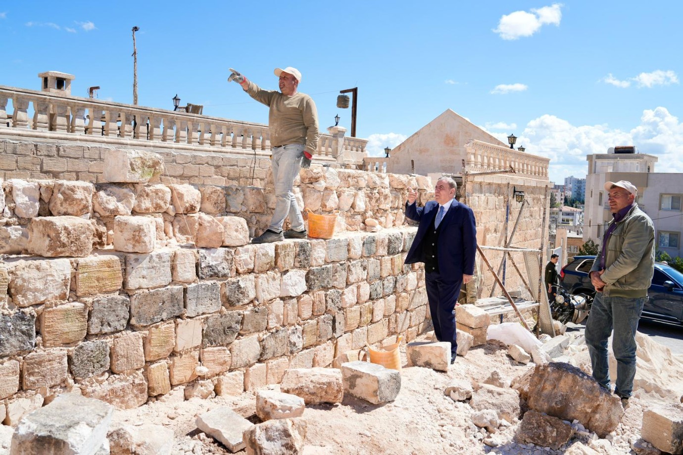 Midyat’ta Tarihi Doku “Katori” Taşıyla Yeniden Hayat Buluyor