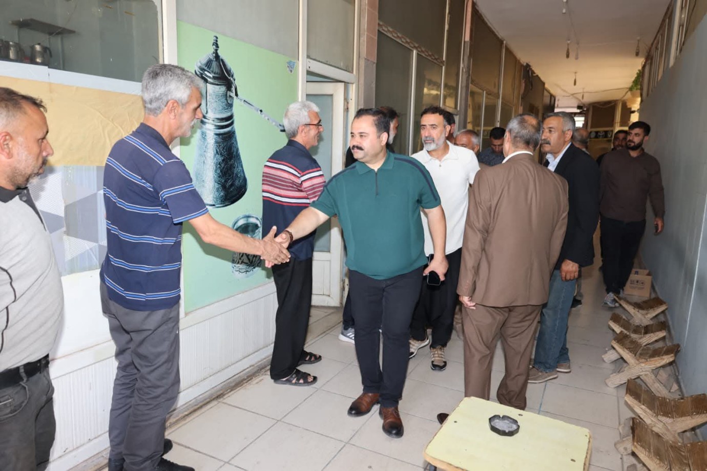 Başkan Serhat Dicle İnan Esnafın Nabzını Karacadağ Caddesi’nde Tuttu