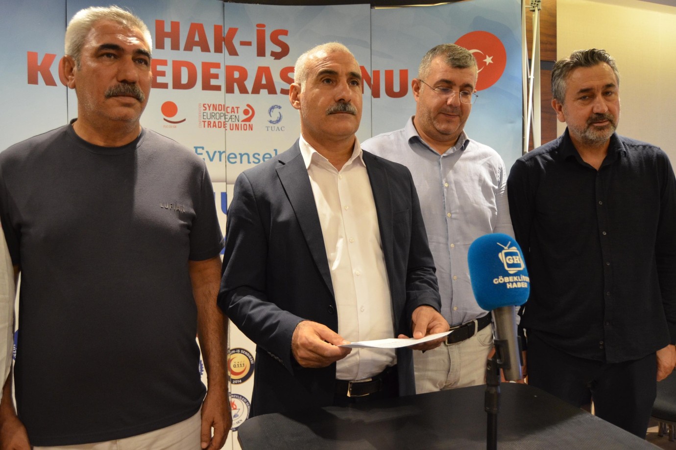 HAK-İŞ Şanlıurfa İl Başkanlığı'ndan 15 Temmuz Basın Açıklaması