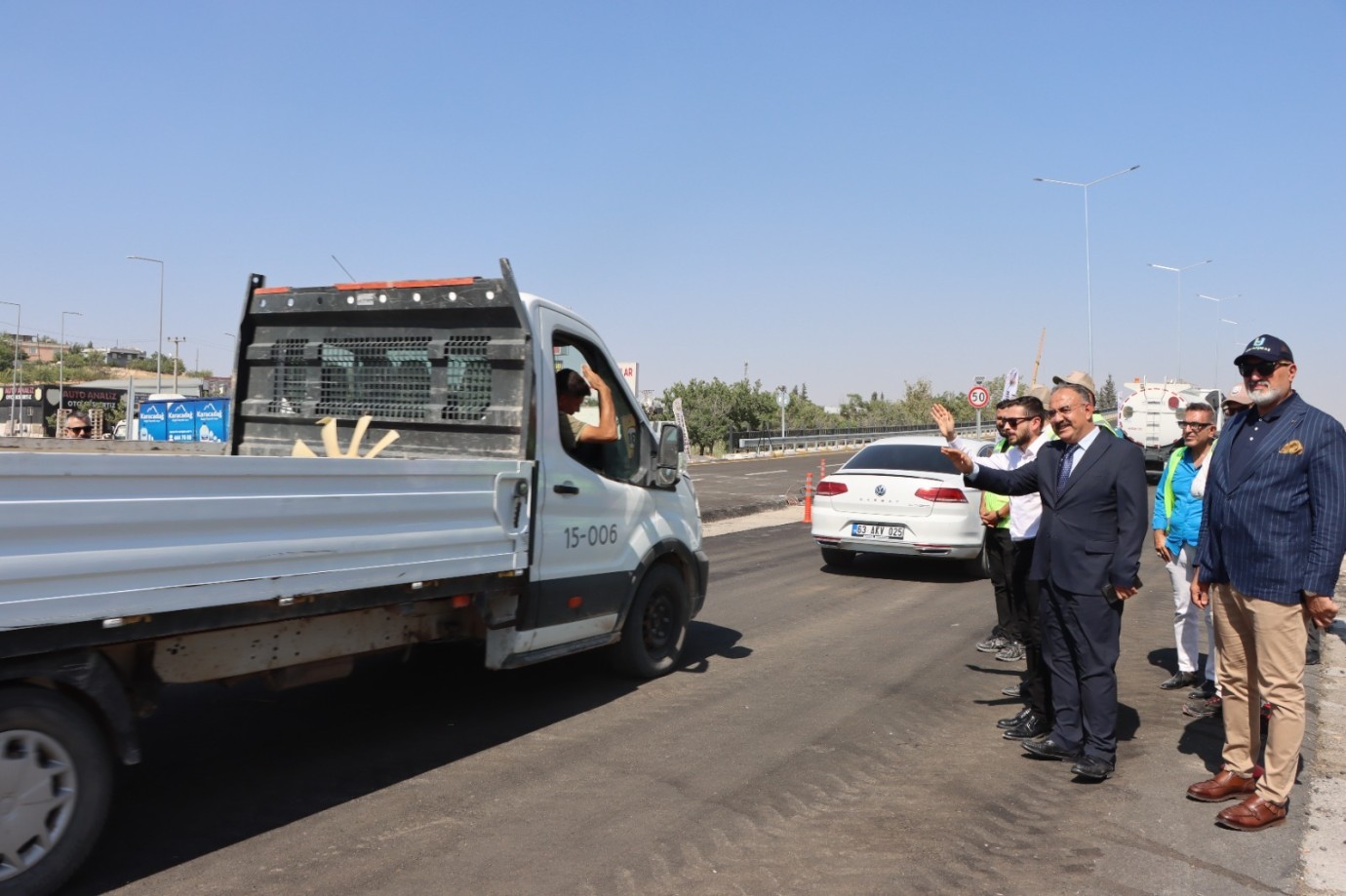 EVREN SANAYİ SİTESİ KATLI KÖPRÜLÜ KAVŞAĞI TAMAMLANDI, ARAÇ GEÇİŞLERİ BAŞLADI