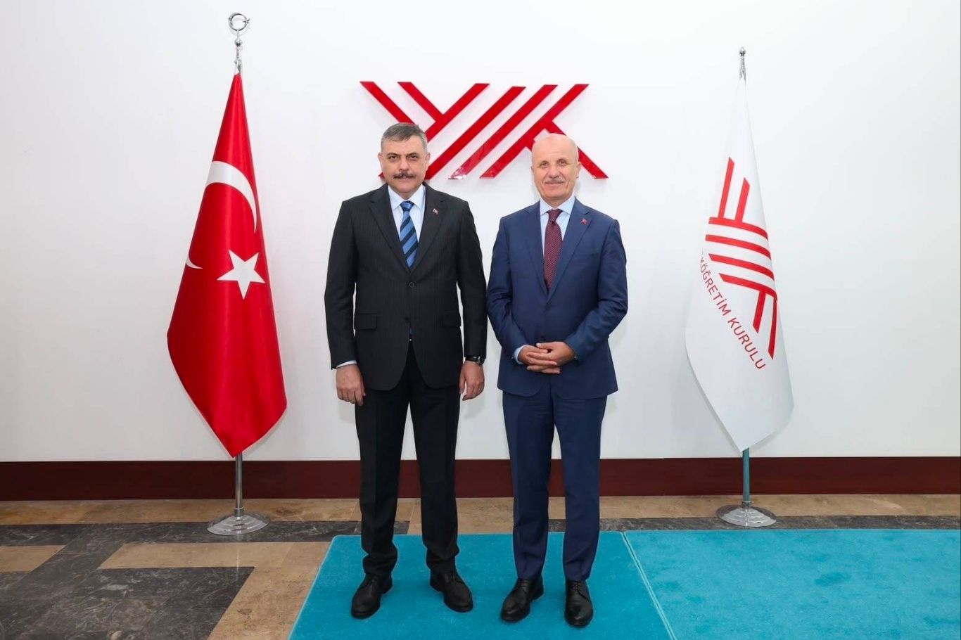 İçişleri Bakanı Çiftçi'den YÖK ziyareti