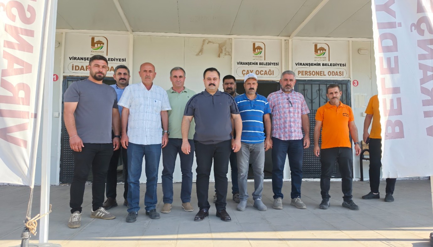 BAŞKAN İNAN’DAN GÜNÜN İLK IŞIKLARINDA SAHA MESAİSİ! “VİRANŞEHİR İÇİN DURMADAN ÇALIŞACAĞIZ”