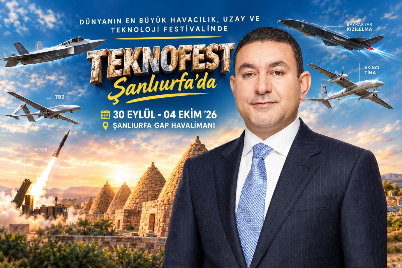 Başkan Özyavuz’dan TEKNOFEST çağrısı: “Harranlı gençleri festivalde bekliyoruz”