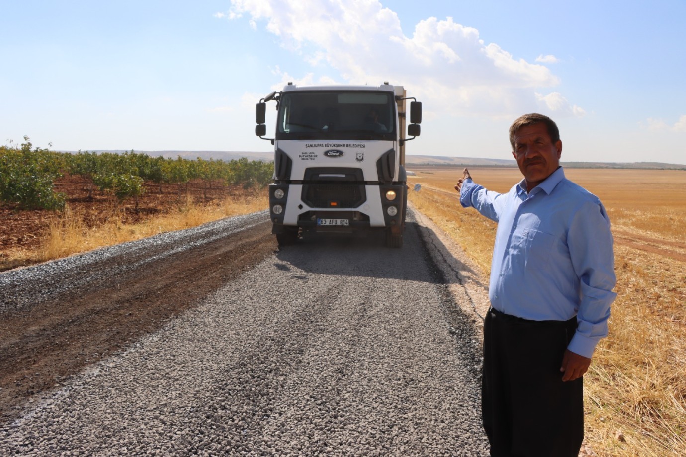 KARAKÖPRÜ KIRSALINDA YOL KONFORU ARTIYOR 