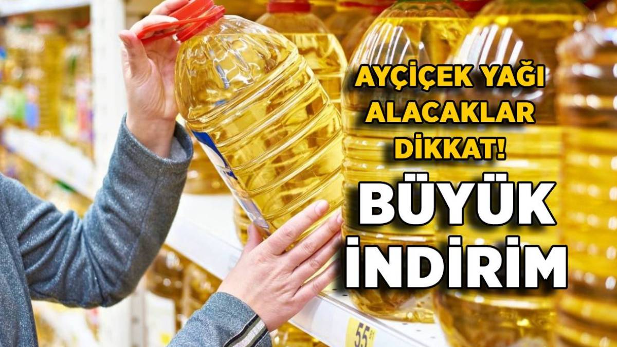 Ayçiçek yağlarında görülmemiş indirim! Fiyatları duyan o marketlere koşuyor: Sınırlı sayıda verilecek, bitmeden koşun