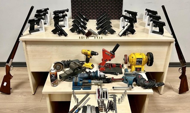 Silah kaçakçılığı operasyonu: 4 gözaltı