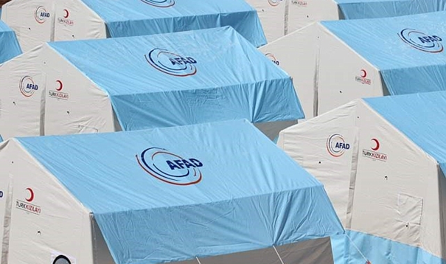 AFAD Tarafından Deprem Bölgesinde 300 Bin 809 Çadır Kuruldu