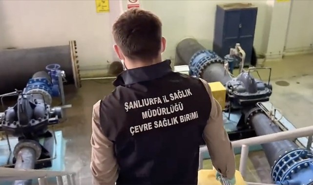 Şanlıurfa'da sular düzenli test ediliyor