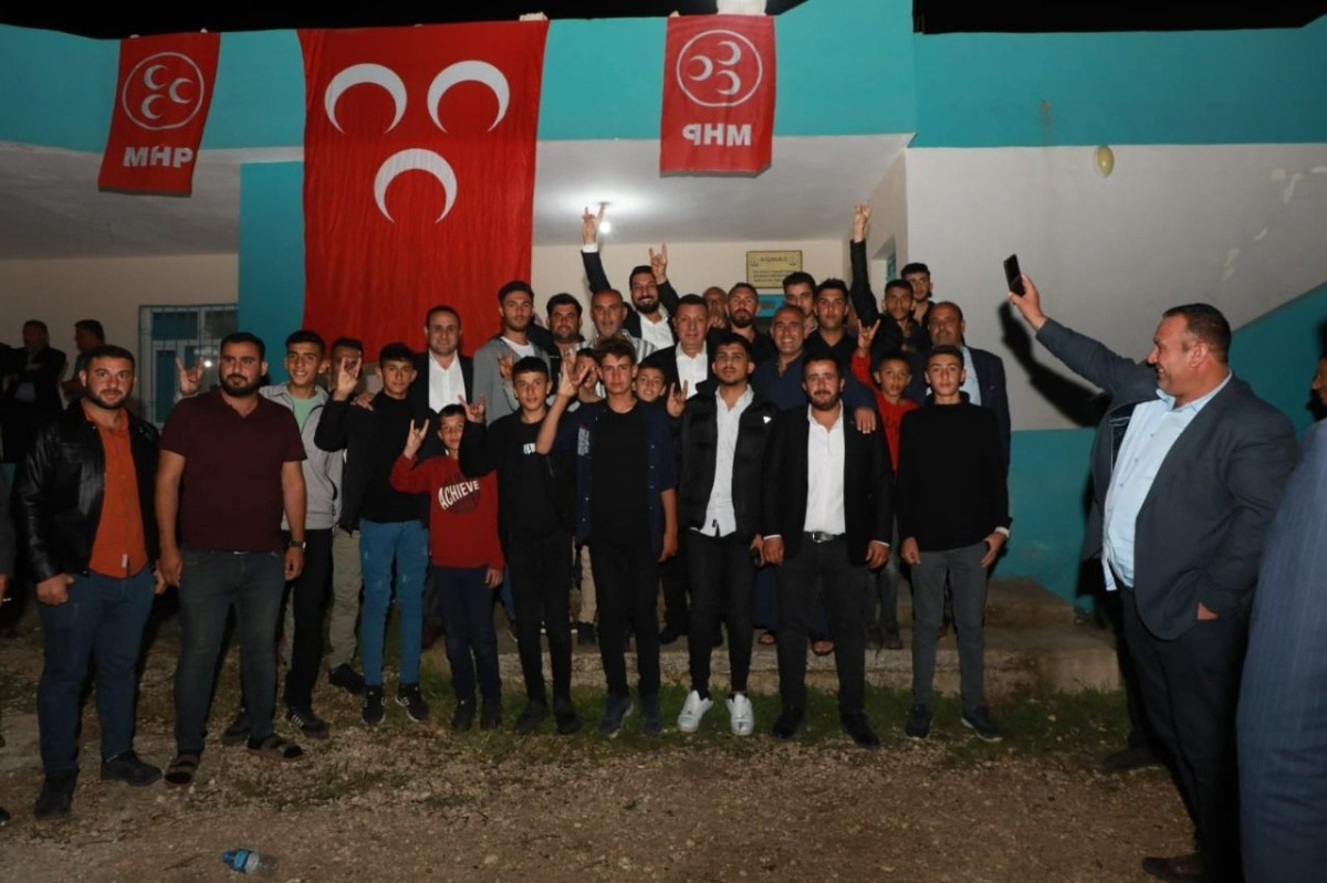 MHP adayları Şanlıurfa'nın her yerinde