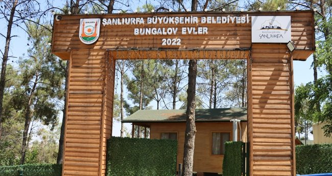 Bungalov Evler Misafirlerini Ağırlıyor