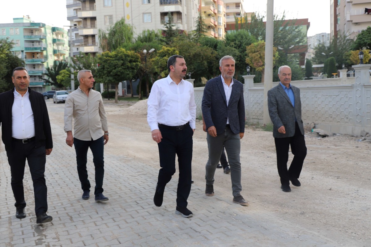 BAŞKAN BAYDİLLİ AKPİYAR MAHALLESİNİ İNCELEDİ