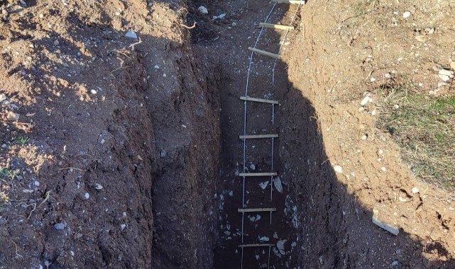 Kaçak kazı yapan 5 şüpheli suçüstü yakalandı
