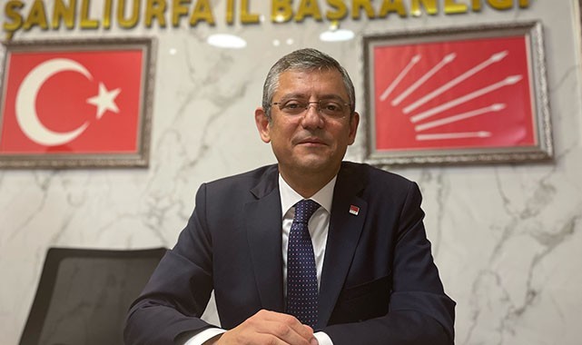 CHP Genel Başkan adayı Özgür Özel, Şanlıurfa'da konuştu