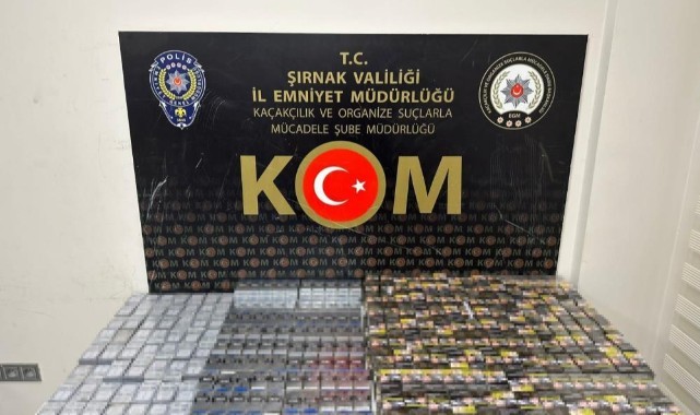 Şırnak'ta kaçakçılık operasyonu: çok sayıda gözaltı