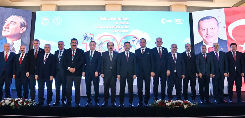 TÜRKİYE CUMHURİYETİ'NİN 100 YILINDA TARIM VE ORMANCILIK TARİHİ SEMPOZYUMU BAŞLADI