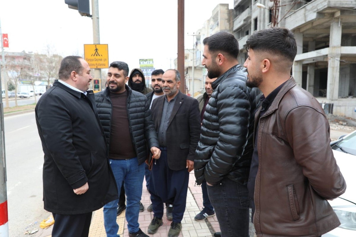 BAŞKAN EKİNCİ VATANDAŞLARDAN DUA VE DESTEK İSTEDİ...