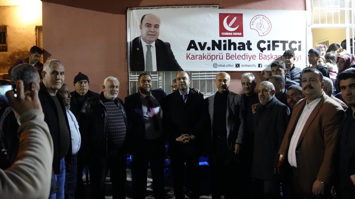 NİHAT ÇİFTÇİ, “BENİM KAPIM VATANDAŞLARA HER ZAMAN AÇIK OLACAK”