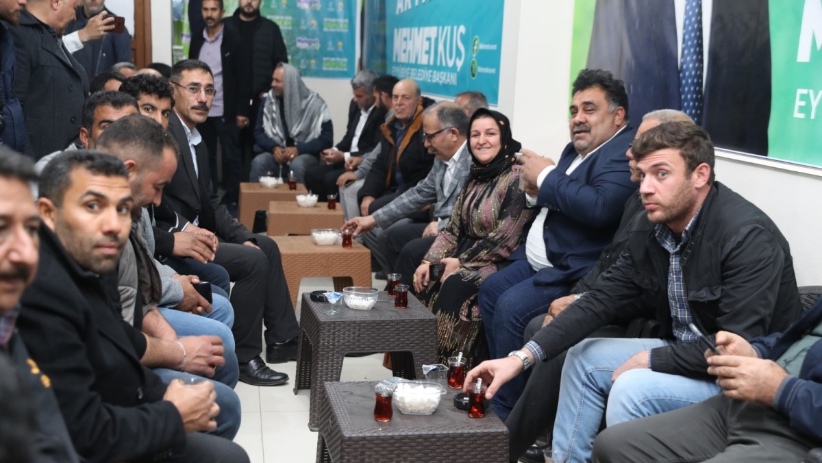 Eyyübiye’de Aşiretler Mehmet Kuş İle Tek Yürek Oldu...