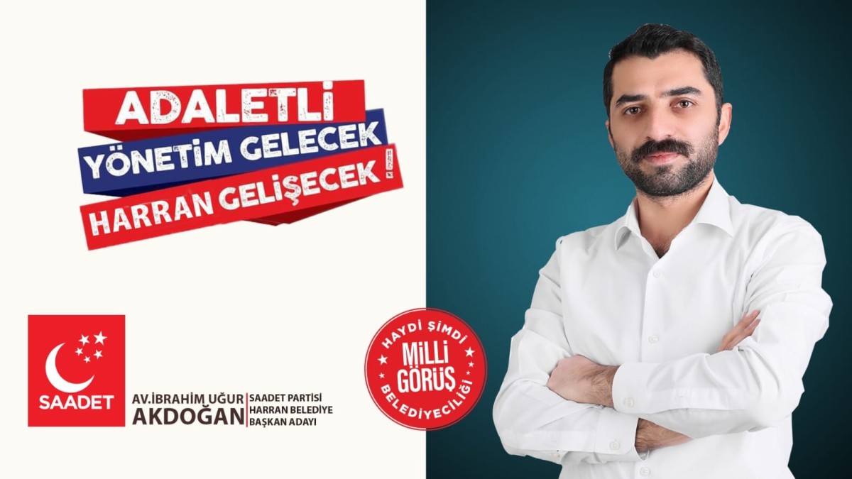 Harran'da özgürlüğün sembolü Akdoğan !