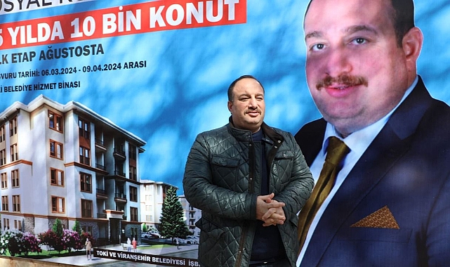 Ekinci, Viranşehir'de 10 bin konut müjdesini verdi!