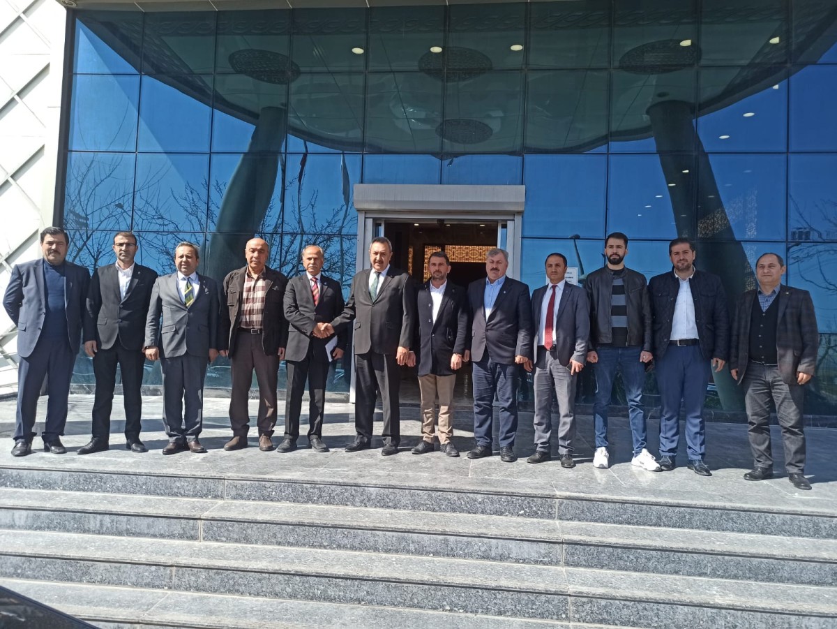 KAPLAN, ŞANLIURFA TİCARET BORSASINI ZİYARET ETTİ.