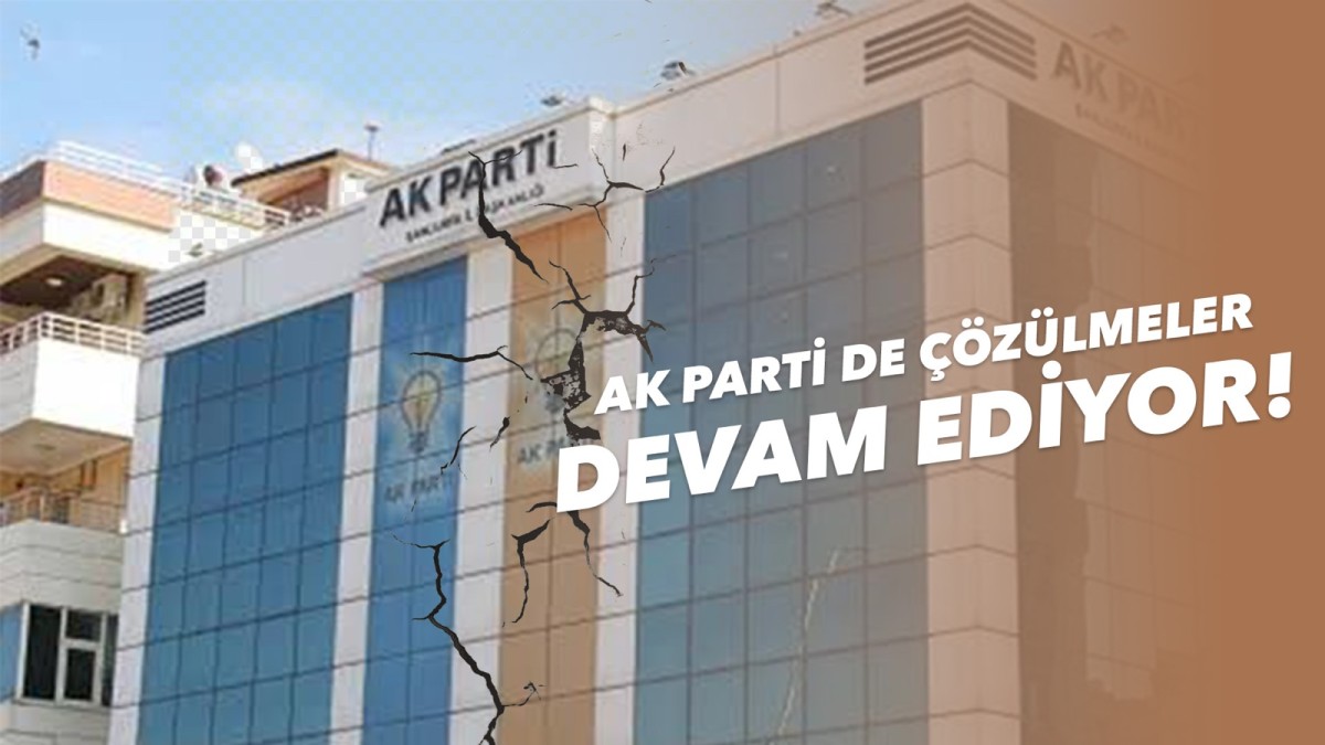  Akparti’de istifa depremi devam ediyor.