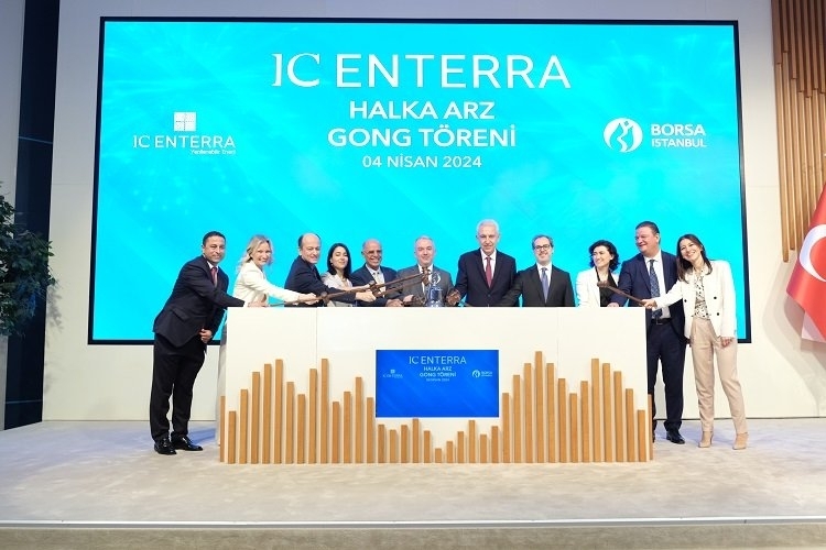 IC Enterra Yenilenebilir Enerji için Borsa İstanbul'da Gong Çalındı