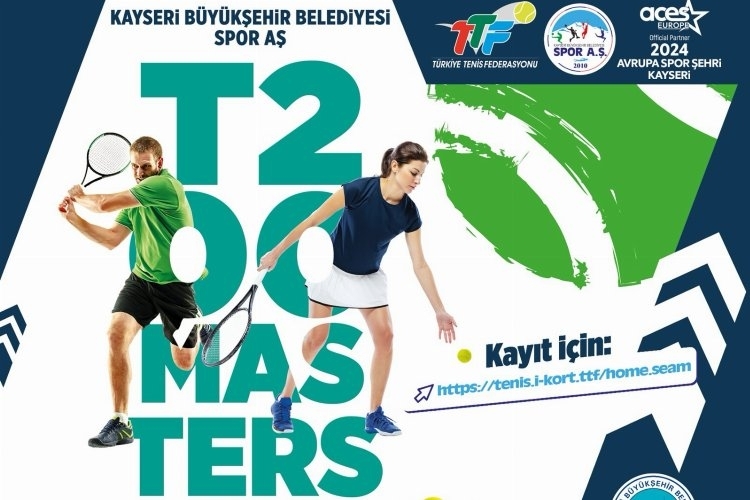 Kayseri, Avrupa Spor Şehri Olarak Tenis Turnuvası’na Ev Sahipliği Yapacak