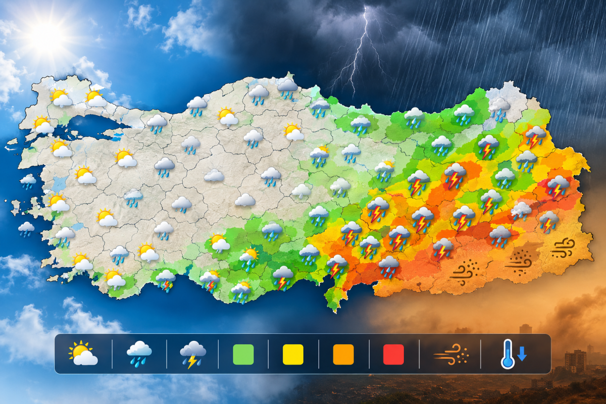 Meteoroloji’den 9 Ekim Hava Durumu Raporu: Yağış ve Sis Uyarısı