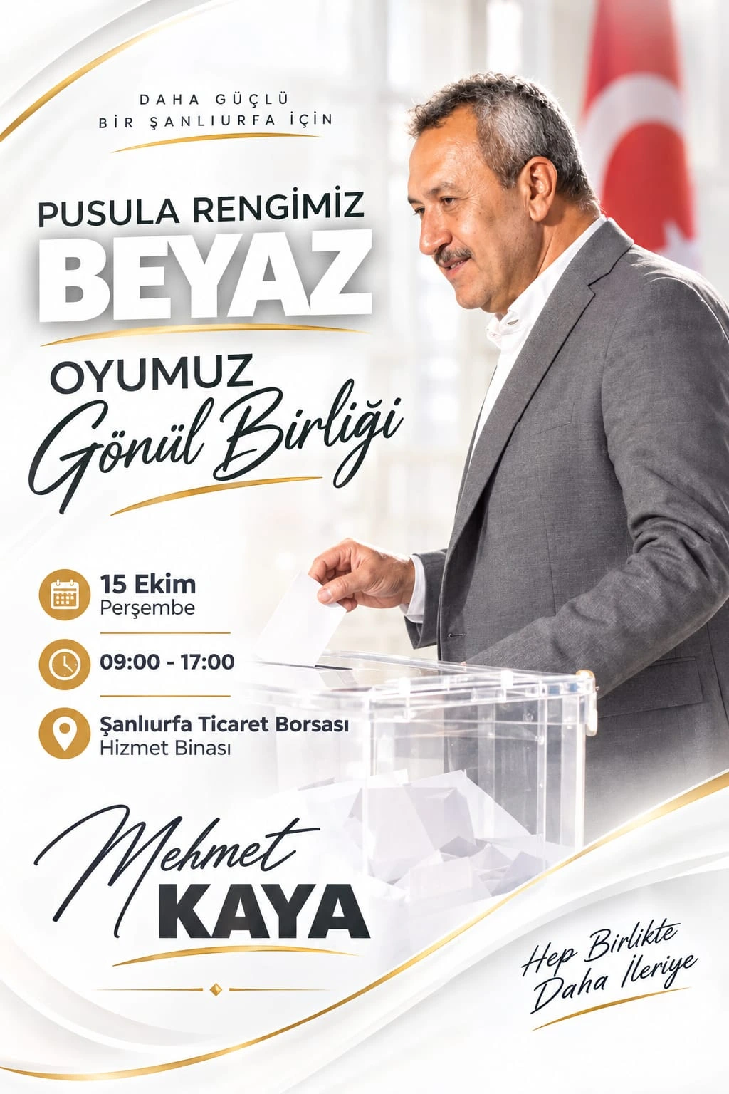 Mehmet Kaya’dan Beyaz Pusula Çağrısı: “Yolumuz Gönül Birliği”