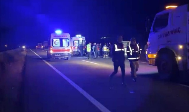 Erzurum'da feci otobüs kazası: 2 ölü, 14 yaralı